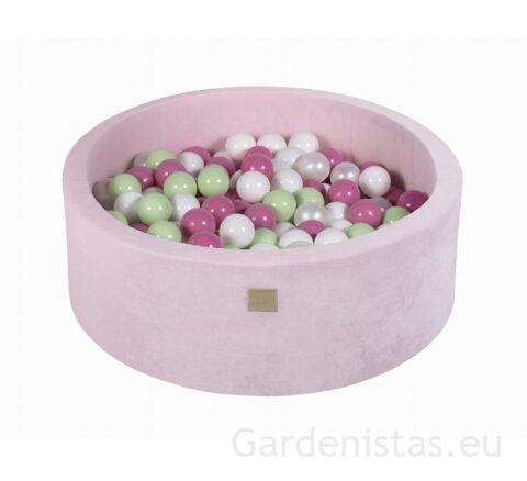 Pallimeri – pastelne roosa (pallibassein 90x30cm+200 palli) Pallimered Gardenistas.eu 4