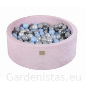 Pallimeri – pastelne roosa (pallibassein 90x30cm+200 palli) Pallimered Gardenistas.eu