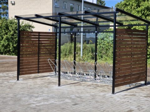 Jalgratta varjualune “Zorza II” Jalgrataste varjualused/majad Gardenistas.eu 6