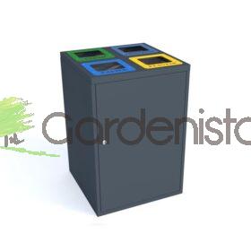 Jäätmeprügikast “Kuubik I 4x80l” Jäätmeprügikastid siseruumi Jäätmeprügikast “Kuubik I 4x80l” Jäätmeprügikastid siseruumi Gardenistas.eu