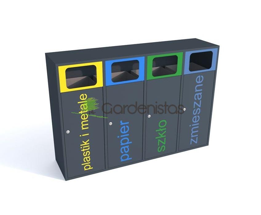 Jäätmeprügikast “Etna IV 4x80l” Jäätmeprügikastid väliruumi Jäätmeprügikast “Etna IV 4x80l” Jäätmeprügikastid väliruumi Gardenistas.eu