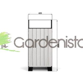 Prügikast “Bastek” 70l Prügikastid 2 Prügikast “Bastek” 70l Prügikastid Gardenistas.eu 2