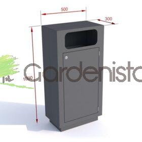 Prügikast “Sorghum I” 80l Prügikastid 2 Prügikast “Sorghum I” 80l Prügikastid Gardenistas.eu 2