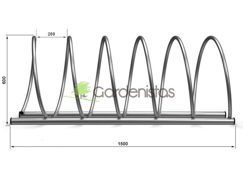 Jalgrattahoidja “VIRO MAX 150cm” Jalgrattahoidjad 5 Jalgrattahoidja “VIRO MAX 150cm” Jalgrattahoidjad Gardenistas.eu 5