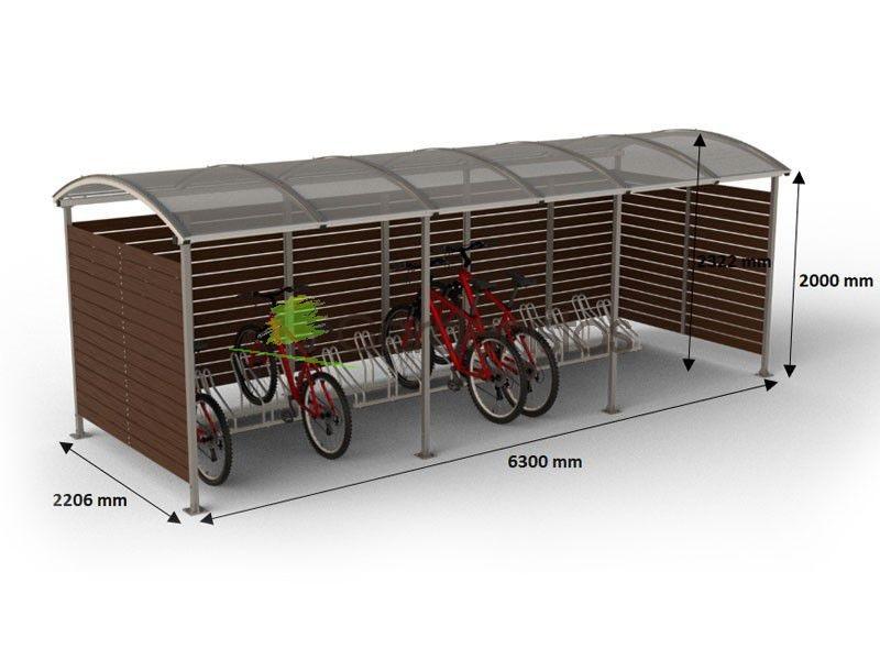 Jalgratta varjualune “Zorza” – 630 cm Jalgrataste varjualused/majad 2 Jalgratta varjualune “Zorza” – 630 cm Jalgrataste varjualused/majad Gardenistas.eu 2