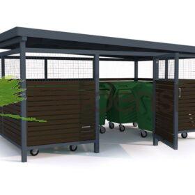 Prügimaja “Sawa III” – puitlippidega Prügimajad 2 Prügimaja “Sawa III” – puitlippidega Prügimajad Gardenistas.eu 2