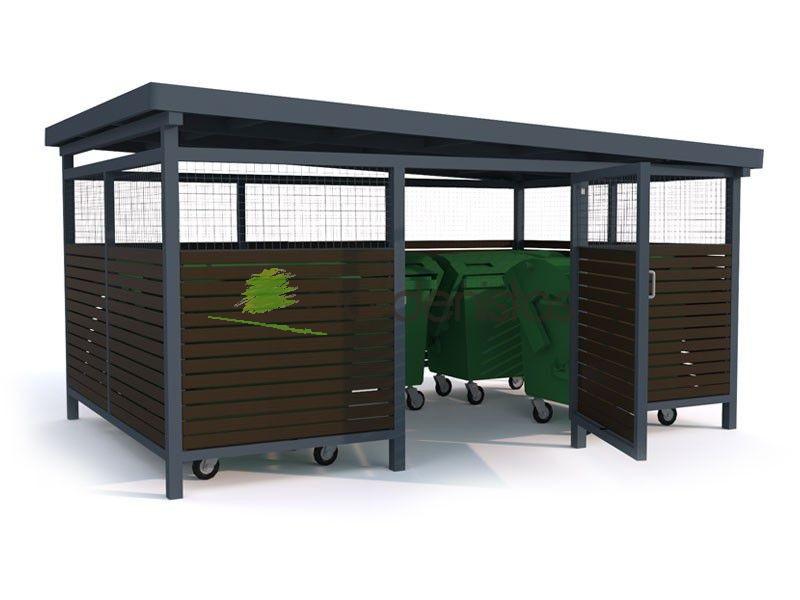 Prügimaja “Sawa III” – puitlippidega Prügimajad 2 Prügimaja “Sawa III” – puitlippidega Prügimajad Gardenistas.eu 2