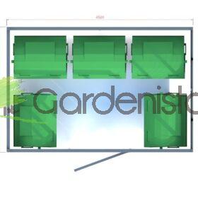 Prügimaja “Sawa III” – HPL plaatidega Prügimajad 2 Prügimaja “Sawa III” – HPL plaatidega Prügimajad Gardenistas.eu 2