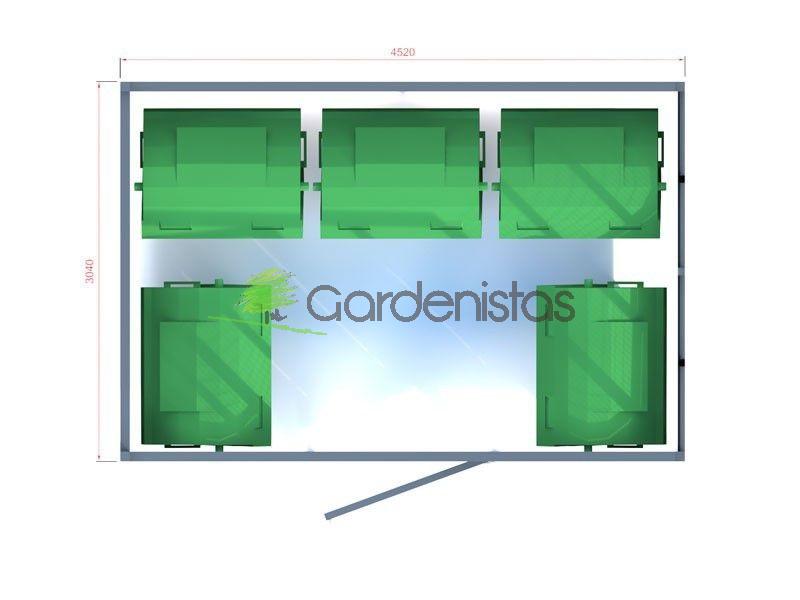 Prügimaja “Sawa III” – puitlippidega Prügimajad 3 Prügimaja “Sawa III” – puitlippidega Prügimajad Gardenistas.eu 3