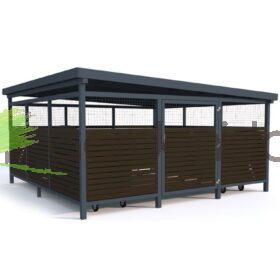 Prügimaja “Sawa III” – puitlippidega Prügimajad Prügimaja “Sawa III” – puitlippidega Prügimajad Gardenistas.eu