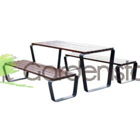 Piknikulaua komplekt “Rosa I” Piknikulauad Piknikulaua komplekt “Rosa I” Piknikulauad Gardenistas.eu