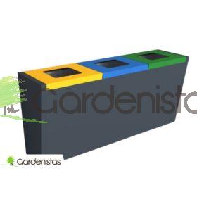 Jäätmeprügikast “Satis III 3x60l” Jäätmeprügikastid siseruumi Jäätmeprügikast “Satis III 3x60l” Jäätmeprügikastid siseruumi Gardenistas.eu