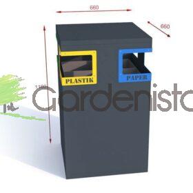 Jäätmeprügikast “Kuubik IX 4x80l” Jäätmeprügikastid väliruumi 2 Jäätmeprügikast “Kuubik IX 4x80l” Jäätmeprügikastid väliruumi Gardenistas.eu 2