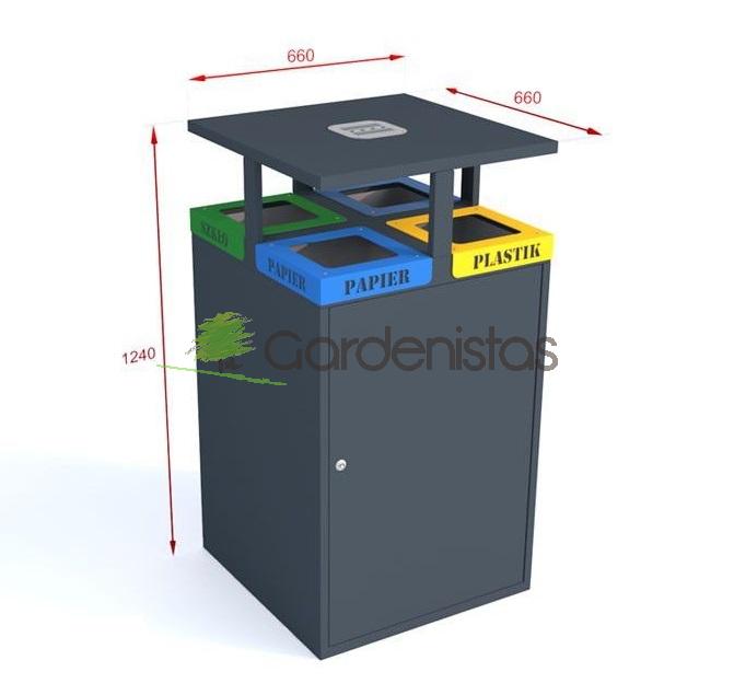 Jäätmeprügikast “Kuubik VIII 4x80l” – tuhatoosiga Jäätmeprügikastid väliruumi 5 Jäätmeprügikast “Kuubik VIII 4x80l” – tuhatoosiga Jäätmeprügikastid väliruumi Gardenistas.eu 5