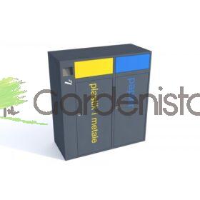 Jäätmeprügikast “Etna II 2x120l” – tuhatoosiga Jäätmeprügikastid väliruumi Jäätmeprügikast “Etna II 2x120l” – tuhatoosiga Jäätmeprügikastid väliruumi Gardenistas.eu