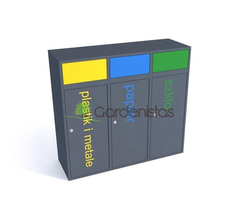 Jäätmeprügikast “Etna III 3x80l” – luukidega Jäätmeprügikastid väliruumi Jäätmeprügikast “Etna III 3x80l” – luukidega Jäätmeprügikastid väliruumi Gardenistas.eu