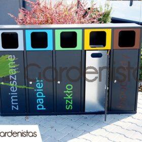 Jäätmeprügikast “Etna V 5x40l” – tuhatoosiga Jäätmeprügikastid väliruumi 2 Jäätmeprügikast “Etna V 5x40l” – tuhatoosiga Jäätmeprügikastid väliruumi Gardenistas.eu 2