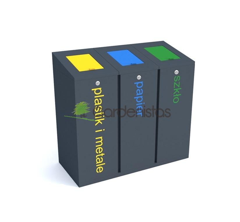 Jäätmeprügikast “Satis IIIb 3x60l” – luukidega Jäätmeprügikastid väliruumi Jäätmeprügikast “Satis IIIb 3x60l” – luukidega Jäätmeprügikastid väliruumi Gardenistas.eu