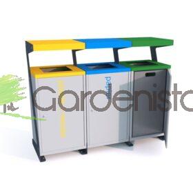 Jäätmeprügikast “Luna III 3x60l” Jäätmeprügikastid väliruumi Jäätmeprügikast “Luna III 3x60l” Jäätmeprügikastid väliruumi Gardenistas.eu