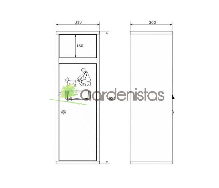 Prügikast “IV” koerajäätmetele 40l Prügikastid lemmiklooma väljaheidetele 4 Prügikast “IV” koerajäätmetele 40l Prügikastid lemmiklooma väljaheidetele Gardenistas.eu 4