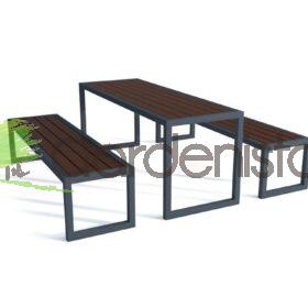 Piknikulaua komplekt “XL” Piknikulauad Piknikulaua komplekt “XL” Piknikulauad Gardenistas.eu