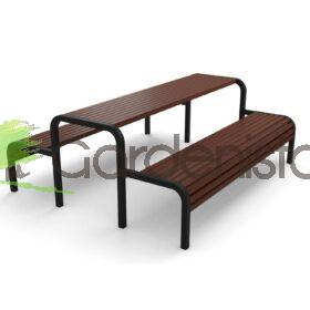 Piknikulaua komplekt “XXIX” Piknikulauad Piknikulaua komplekt “XXIX” Piknikulauad Gardenistas.eu