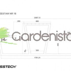 Piknikulaua komplekt “XVIII” Piknikulauad 2 Piknikulaua komplekt “XVIII” Piknikulauad Gardenistas.eu 2