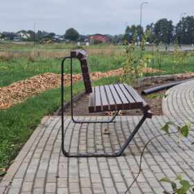 Pargipink “Rosa I” – seljatoega Terasest pargipingid Gardenistas.eu 2