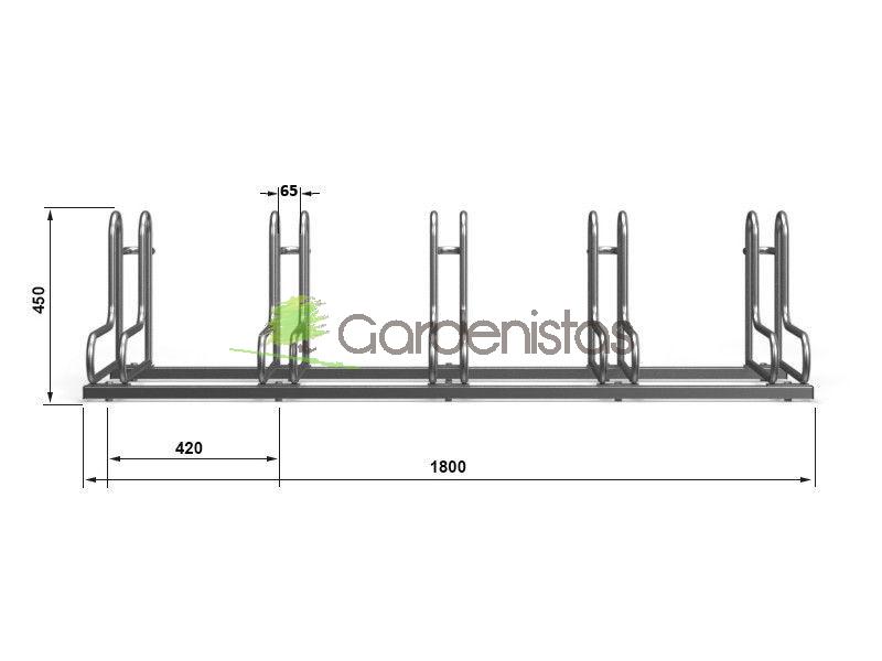 Jalgrattahoidja “RAD-5 II” Jalgrattahoidjad 4 Jalgrattahoidja “RAD-5 II” Jalgrattahoidjad Gardenistas.eu 4