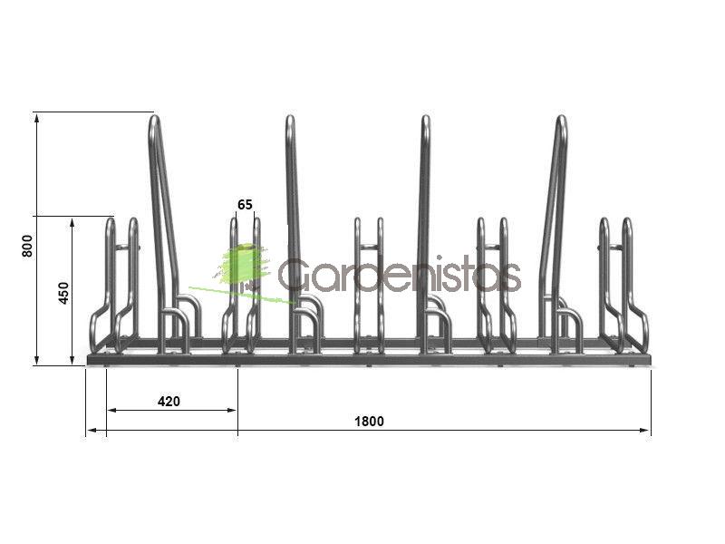 Jalgrattahoidja “RAD-5” toega Jalgrattahoidjad 8 Jalgrattahoidja “RAD-5” toega Jalgrattahoidjad Gardenistas.eu 8