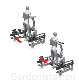 Välijõusaali puusade treeningseade KF-813-S Välijõusaali treeningseadmed KF seeria 3 Välijõusaali puusade treeningseade KF-813-S Välijõusaali treeningseadmed KF seeria Gardenistas.eu 3