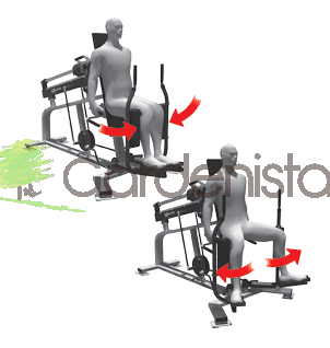 Välijõusaali jala-, reie- ja tuharalihaste treeningseade KF-818-S Välijõusaali treeningseadmed KF seeria 2 Välijõusaali jala-, reie- ja tuharalihaste treeningseade KF-818-S Välijõusaali treeningseadmed KF seeria Gardenistas.eu 2