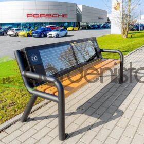 Pargipink “Helios” – päikesepatareiga Terasest pargipingid 2 Pargipink “Helios” – päikesepatareiga Terasest pargipingid Gardenistas.eu 2