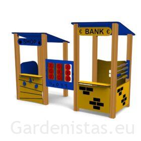 Mängumaja DOUBLE Mängumajad 2 Mängumaja DOUBLE Mängumajad Gardenistas.eu 2