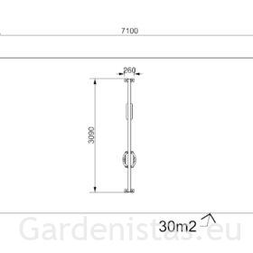 Kiigeraam DOUBLE SWING Kiigeraamid 2 Kiigeraam DOUBLE SWING Kiigeraamid Gardenistas.eu 2