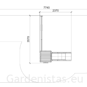 Mänguväljak SOPHIA Mänguväljakud 3-12 a. 2 Mänguväljak SOPHIA Mänguväljakud 3-12 a. Gardenistas.eu 2