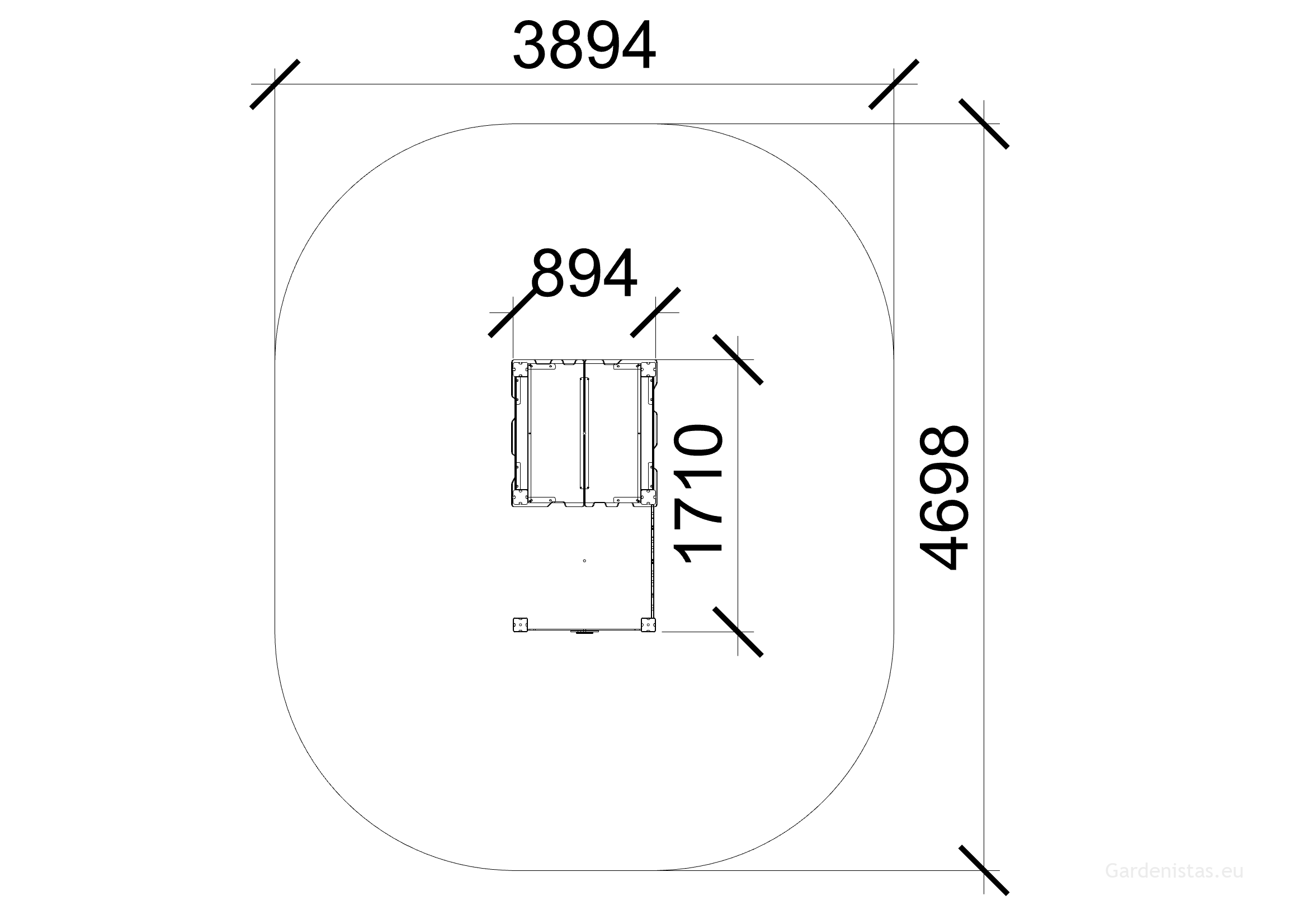 Mängumaja LUKA Mängumajad 3 Mängumaja LUKA Mängumajad Gardenistas.eu 3