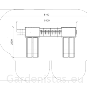 Mänguväljak DORY 2 Mänguväljakud 3-12 a. 2 Mänguväljak DORY 2 Mänguväljakud 3-12 a. Gardenistas.eu 2