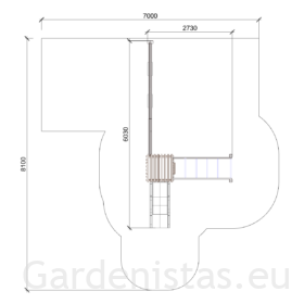 Mänguväljak VICHY Mänguväljakud 3-12 a. 2 Mänguväljak VICHY Mänguväljakud 3-12 a. Gardenistas.eu 2