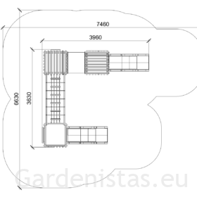 Mänguväljak JULIA 2 Mänguväljakud 3-12 a. 2 Mänguväljak JULIA 2 Mänguväljakud 3-12 a. Gardenistas.eu 2