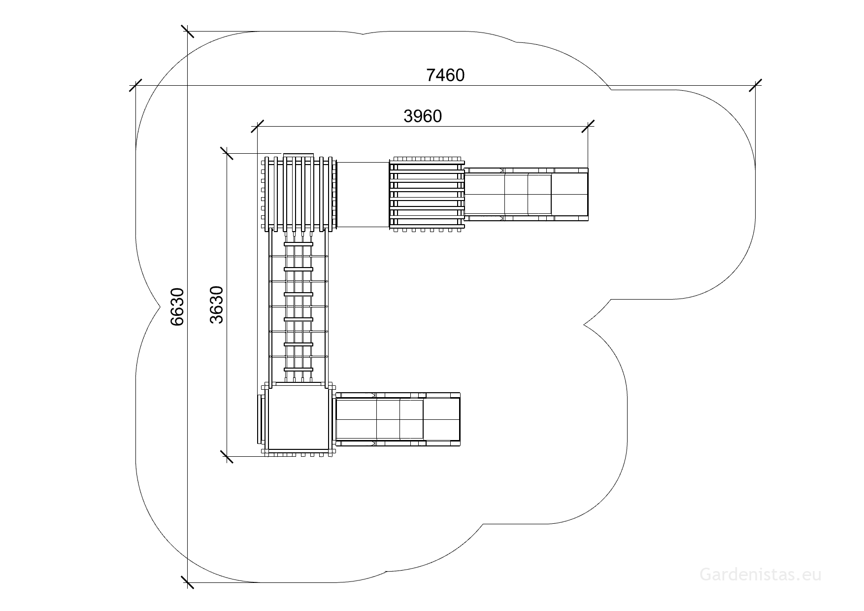 Mänguväljak JULIA 2 Mänguväljakud 3-12 a. 2 Mänguväljak JULIA 2 Mänguväljakud 3-12 a. Gardenistas.eu 2