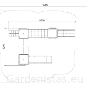 Mänguväljak ZAZU 2 Mänguväljakud 3-12 a. 2 Mänguväljak ZAZU 2 Mänguväljakud 3-12 a. Gardenistas.eu 2