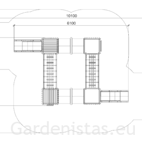 Mänguväljak ATOS Mänguväljakud 3-12 a. 2 Mänguväljak ATOS Mänguväljakud 3-12 a. Gardenistas.eu 2
