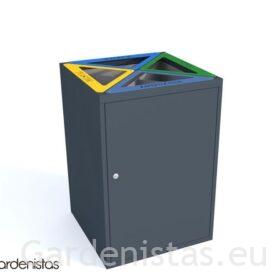 Jäätmeprügikast “Kuubik V 4x80l” Jäätmeprügikastid siseruumi Jäätmeprügikast “Kuubik V 4x80l” Jäätmeprügikastid siseruumi Gardenistas.eu