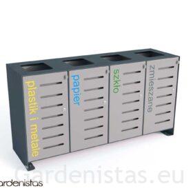 Jäätmeprügikast “Ajax III 4x80l” Jäätmeprügikastid siseruumi Jäätmeprügikast “Ajax III 4x80l” Jäätmeprügikastid siseruumi Gardenistas.eu