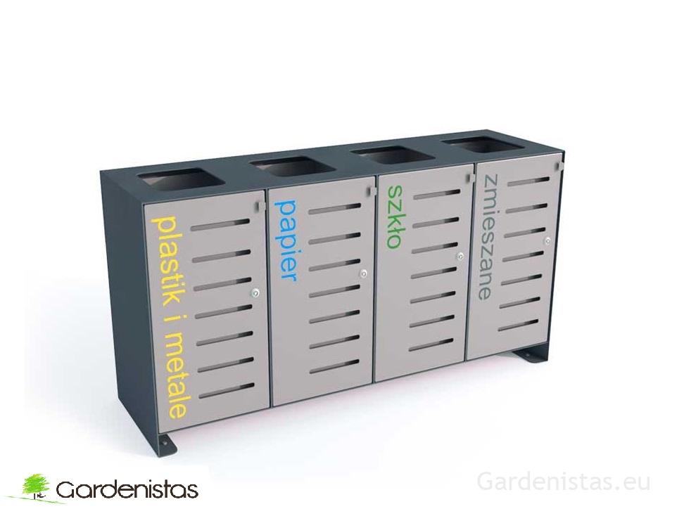 Jäätmeprügikast “Ajax III 4x80l” Jäätmeprügikastid siseruumi Jäätmeprügikast “Ajax III 4x80l” Jäätmeprügikastid siseruumi Gardenistas.eu