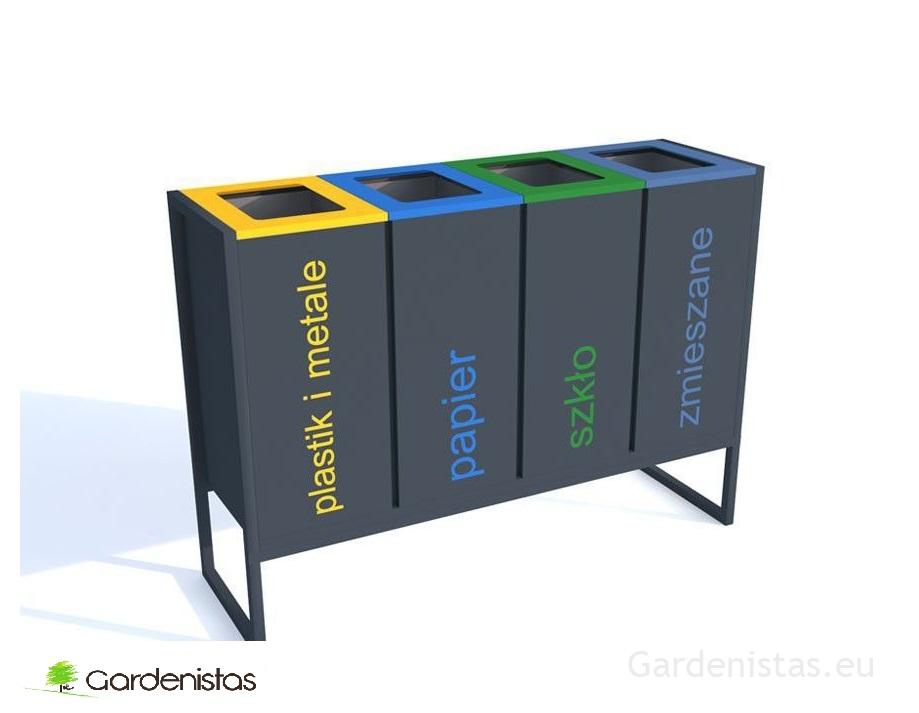 Jäätmeprügikast “Satis IV jalgadel 4x60l” Jäätmeprügikastid siseruumi Jäätmeprügikast “Satis IV jalgadel 4x60l” Jäätmeprügikastid siseruumi Gardenistas.eu