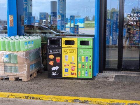 Jäätme prügikast “Etna III 3x120l” Jäätme prügikastid väliruumi Gardenistas.eu 6