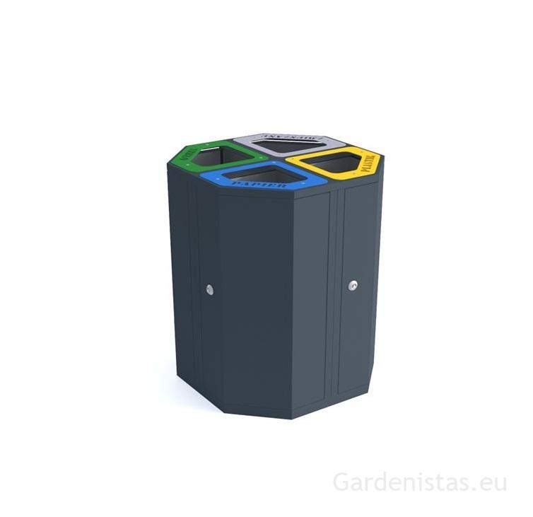 Jäätmeprügikast “Solaris II 4x70l” Jäätmeprügikastid siseruumi Jäätmeprügikast “Solaris II 4x70l” Jäätmeprügikastid siseruumi Gardenistas.eu