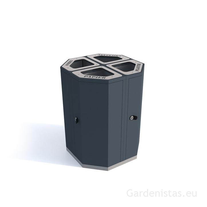 Jäätmeprügikast “Solaris II 4 x 70l” Jäätmeprügikastid siseruumi Jäätmeprügikast “Solaris II 4 x 70l” Jäätmeprügikastid siseruumi Gardenistas.eu